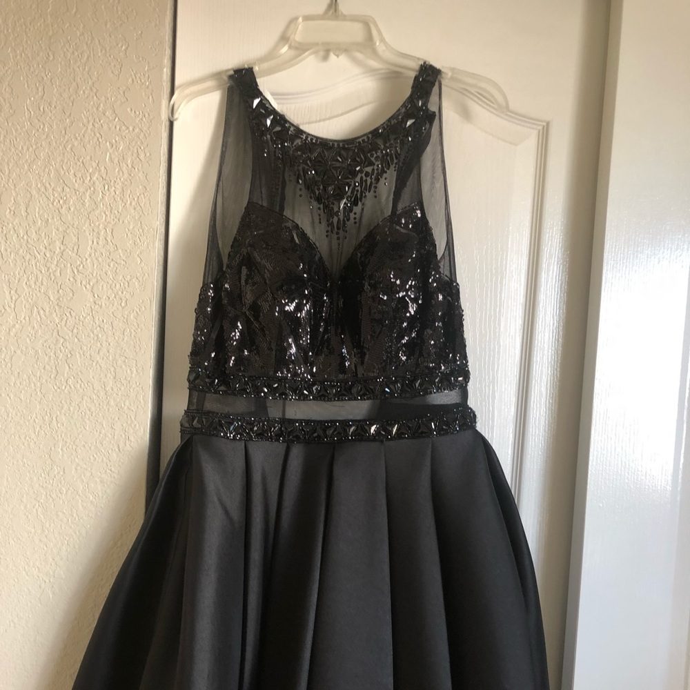Black homecoming dress